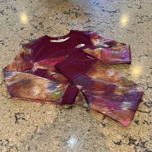 The North Face Girls Base Layer Size M EUC